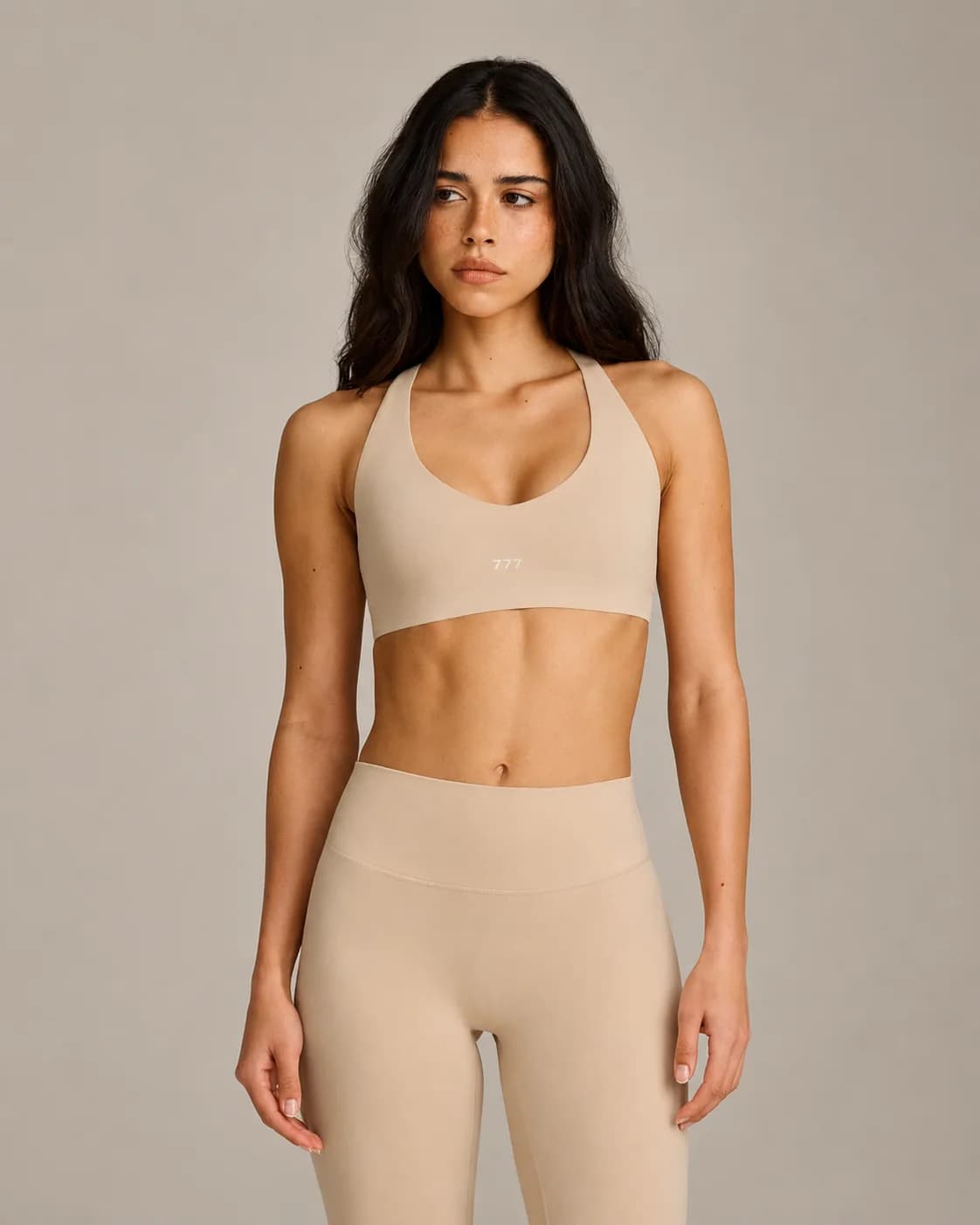 777 FORM BALLET BRA Oatmeal, vista frontal