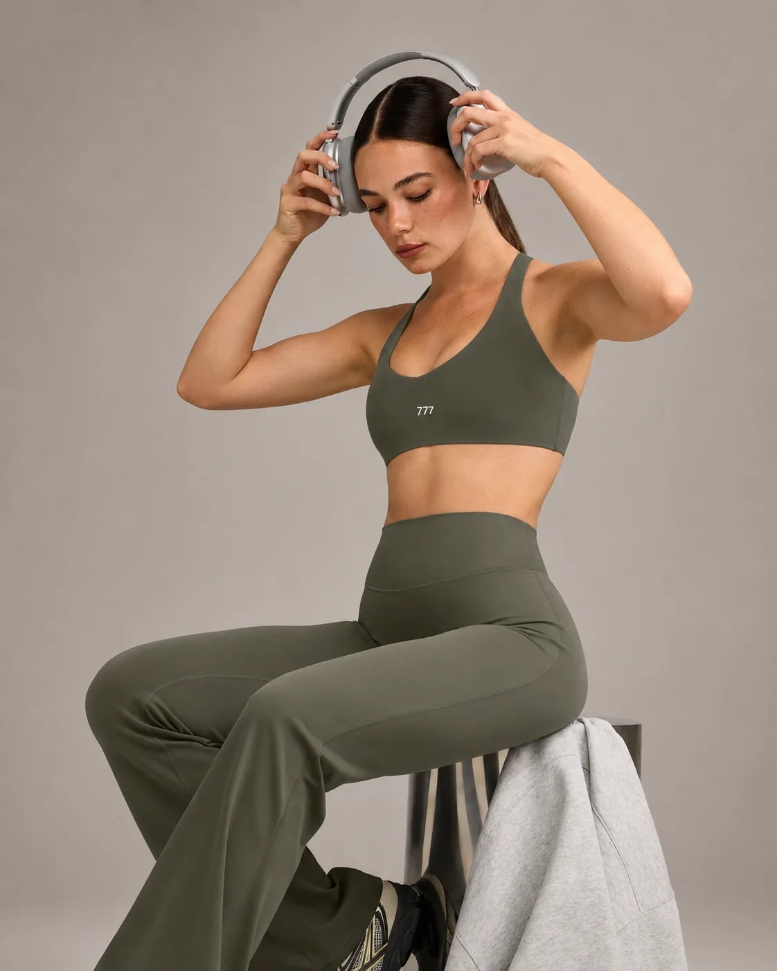 777 FORM BALLET BRA Alpine Green, detalle