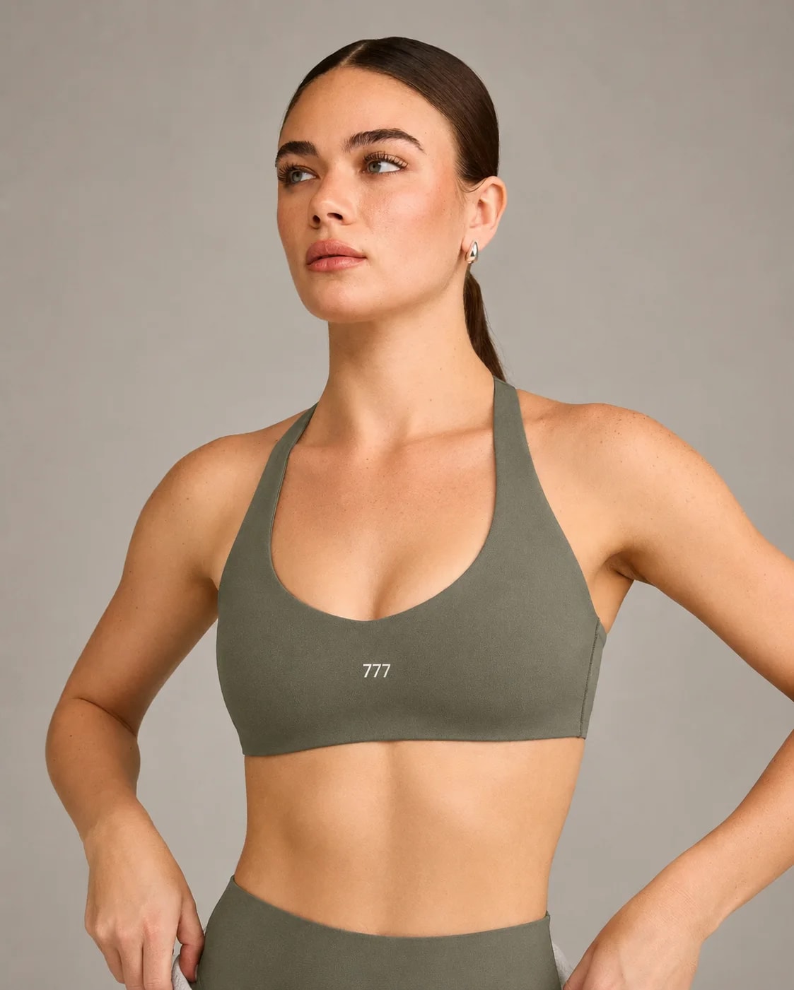 777 FORM BALLET BRA Alpine Green, vista frontal