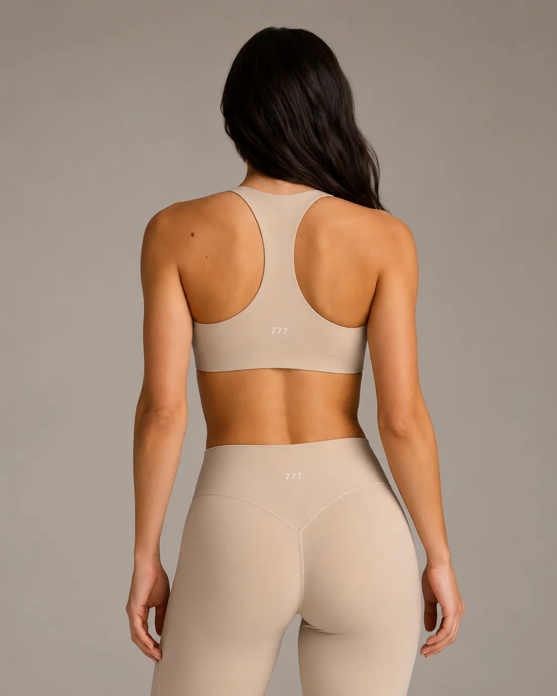 777 FORM BALLET BRA Oatmeal, vista posterior