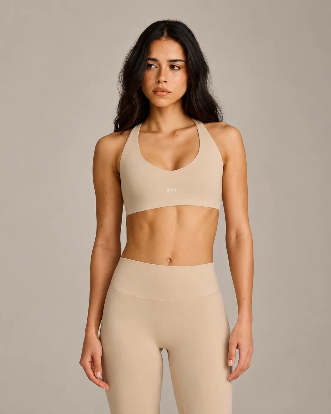 777 FORM BALLET BRA Oatmeal, vista frontal
