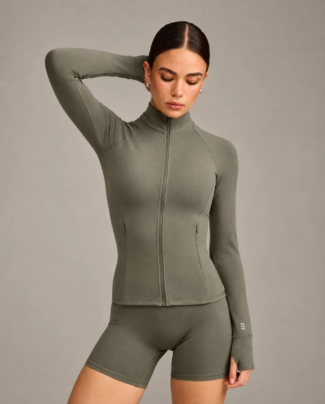 777 FORM ESSENTIAL JACKET Alpine Green, vista frontal